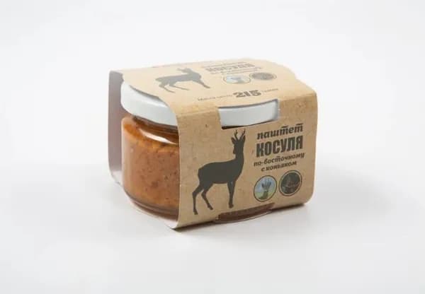 Паштет КОСУЛЯ по восточному с коньяком