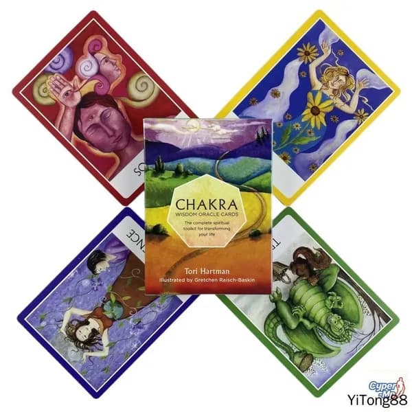 Карты таро Оракул Чакра Мудрости/Chakra Wisdom Oracle Tarot Cards