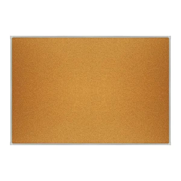Доска пробковая OfficeSpace, 100*150см, алюминиевая рамка
