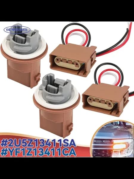 2 комплекта гнезда указателя поворота и разъема для Ford Fie