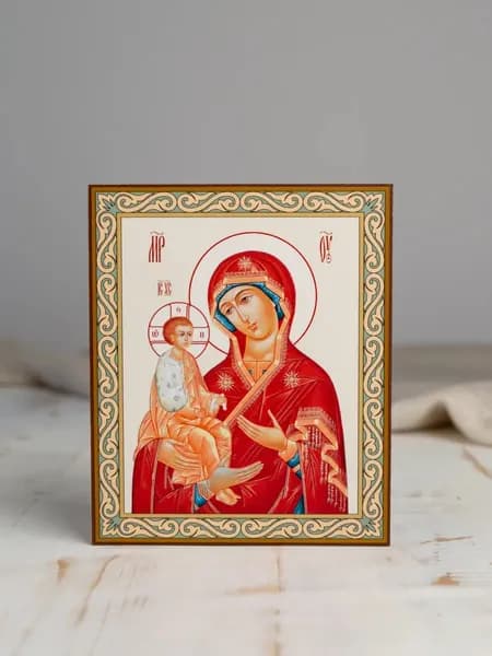 Икона Троеручица (домашняя серия)