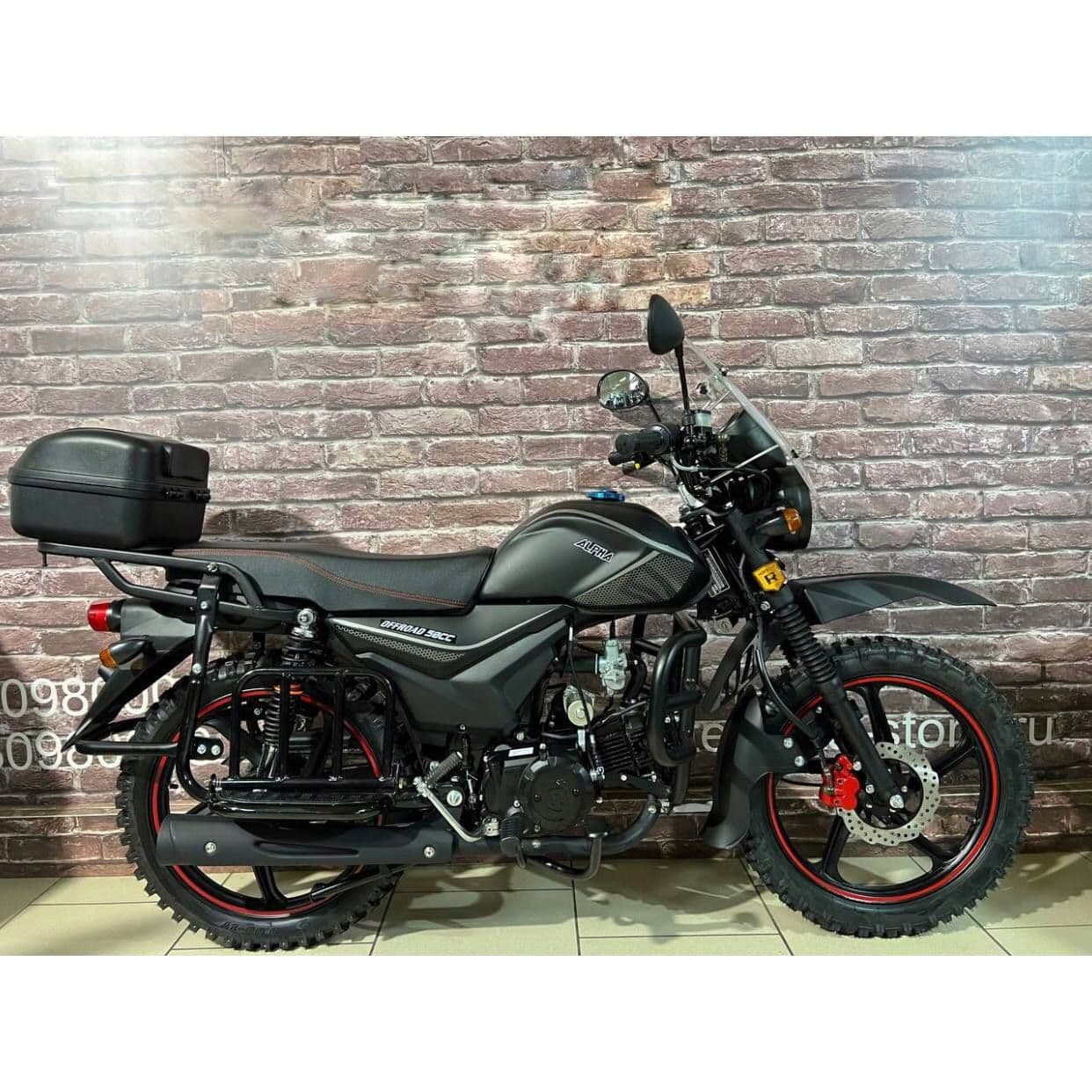 Мопед Alpha Off Road Premium black matte (2025год)