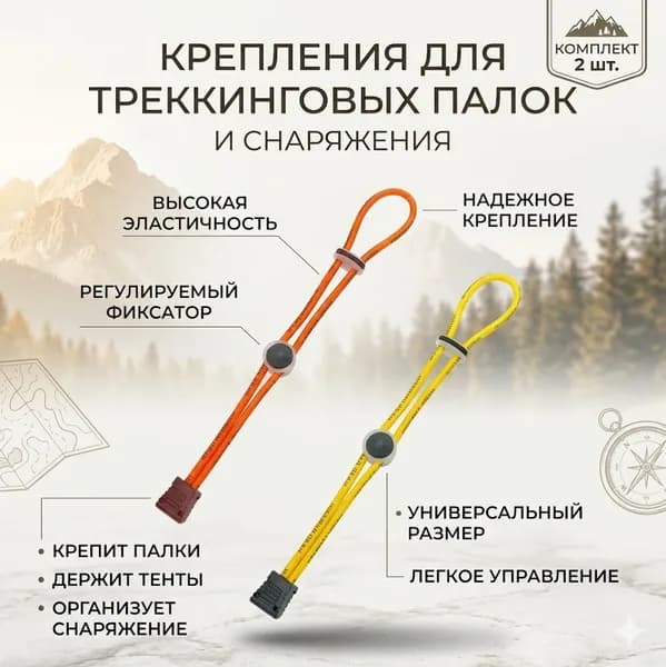 Аксессуары для треккинговых, скандинавских палок
