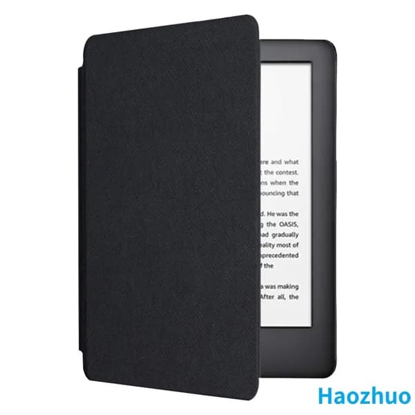 Чехол для Kindle Paperwhite 5-го поколения 2021 года, матовый PU+PC, чёрный