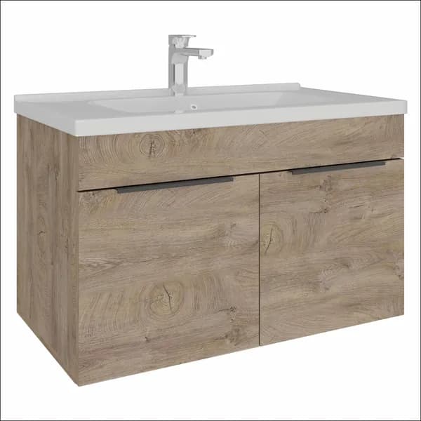 AVK Furniture Тумба под раковину навесная, Кира, 2 Двери, 80х47х52 см