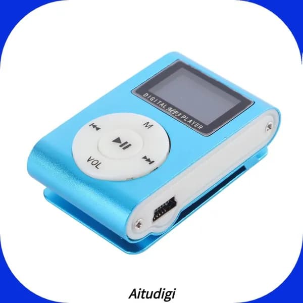 MP3-плеер, синий