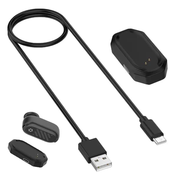 Магнитная зарядная станция для Insta360 GO 3 и GO 3S, чёрная, с разъёмом Type-C, длина кабеля 1 м
