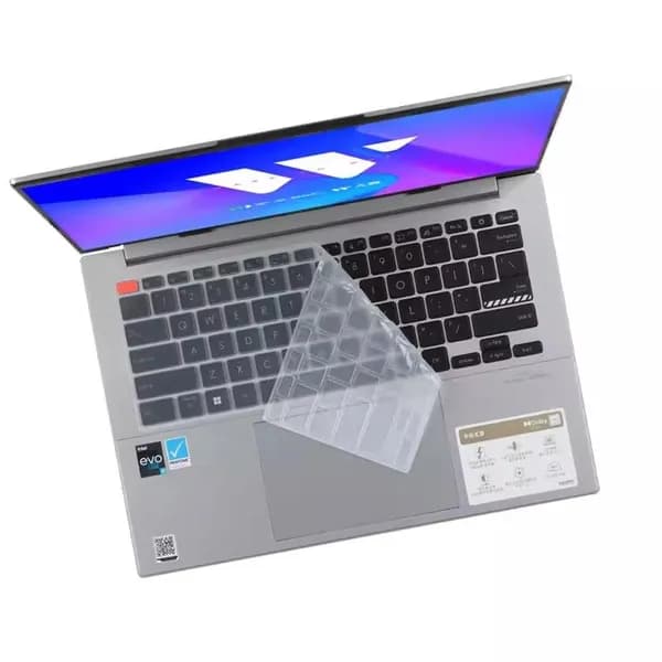 Клавиатура покрывает кожу силикона ноутбука для ASUS Zenbook X 14 OLED UX3404 UX3404VC UX3404VA Vivobook Go 14 E1404 E1404G E1404FA E1404F
