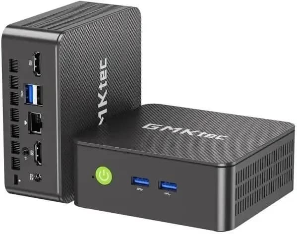 GMKtec Мини-ПК G3S (Intel Alder Lake N95, RAM 16 ГБ, SSD 512 ГБ, Intel UHD Graphics, Windows 11 Pro), G3S/N95/16+512GB, черный