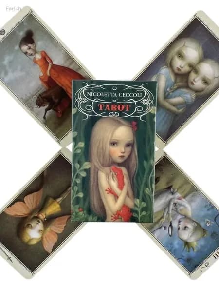 yunzhongyao карты Таро Николетта Чекколи/ Nicoletta Ceccoli Tarot Cards, Гадальные карты