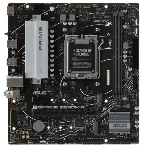 Материнская плата Asus PRIME B650M-R (AM5, B650, 2xDDR5-5200, HDMI, mATX) RTL