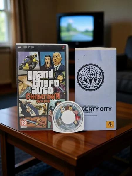 Игра для PSP Grand Theft Auto: Chinatown Wars
