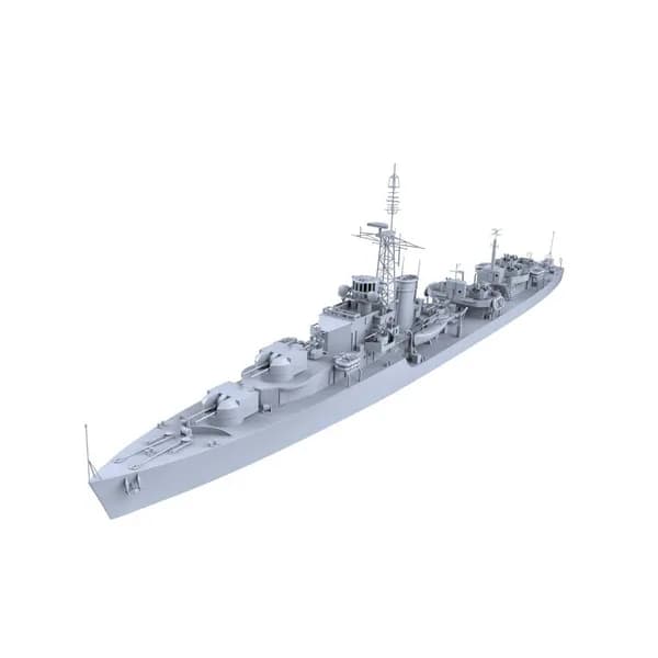 Военная модель, масштаб 1:700 британский эсминец типа Бэттл (ватерлиния)
