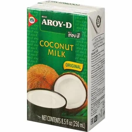 Кокосовое молоко, 250 мл "Aroy-D" Tetra Pak