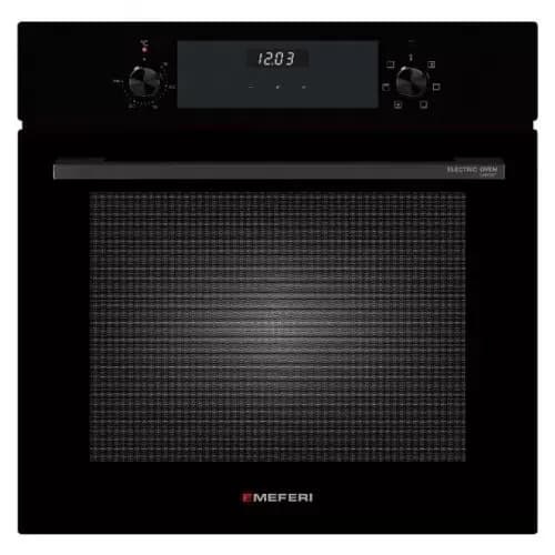 MEFERI  духовой шкаф Встраиваемый электрический MEO607BK COMFORT, 59.5 см