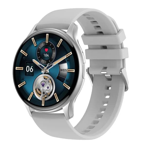 wudung Смарт-часы, 46mm, HK89 серебристые