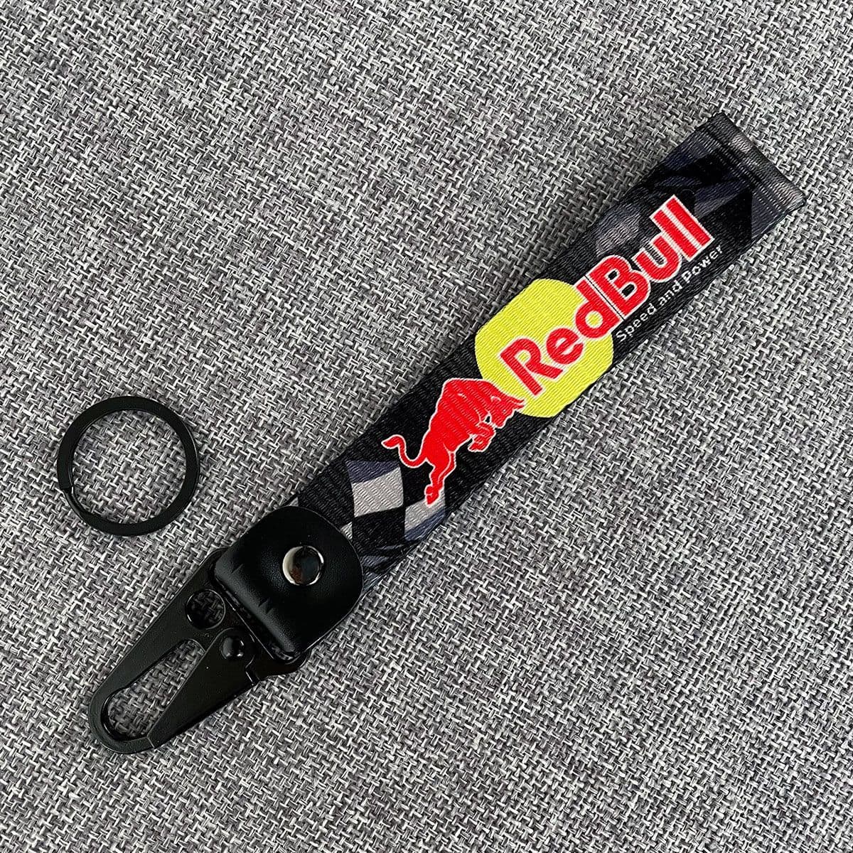 Светоотражающие Наклейки Red Bull (Редбулл)/Украшение Шлема + Маркировка Бака/Прочный Брелок В Подарок