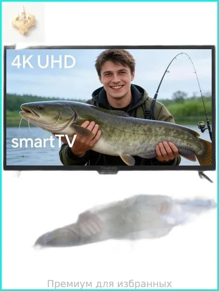 Телевизор 19″ 4K UHD