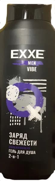 Эксе / EXXE Men Vibe - Гель для душа увлажняющий 2в1 Заряд свежести 400 мл