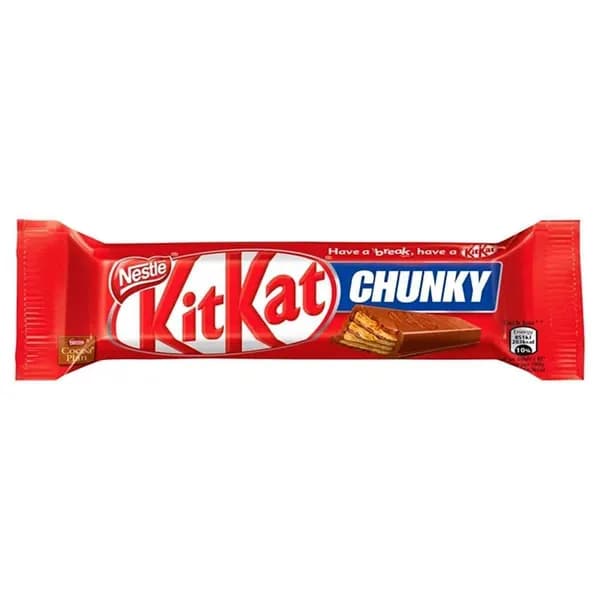 Шоколадный батончик Kit Kat CHUNKY Молочный шоколаде 40 гр.