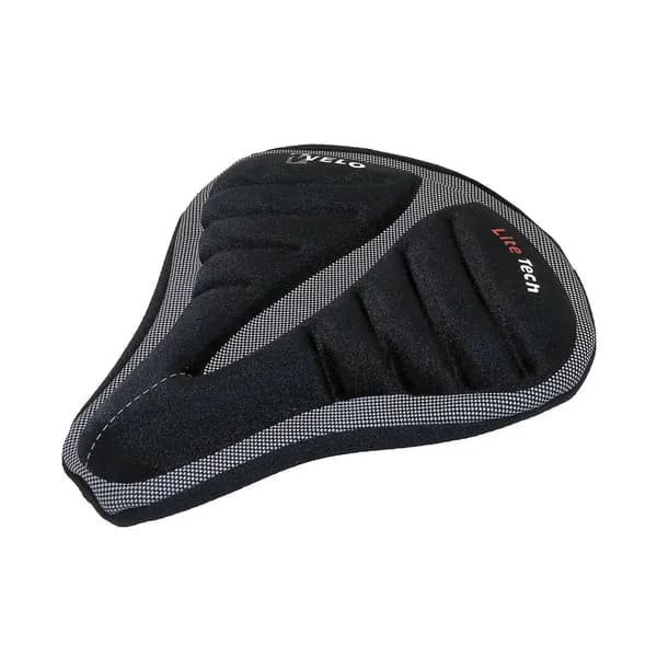 Седельная накладка Velo Lite Tech, гелев. комфорт. универс. 260x235мм черная