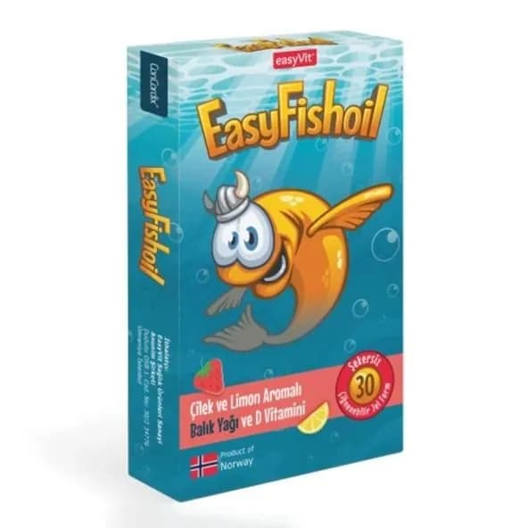 EasyFishoil Омега-3 30 жевательных гелевых таблеток