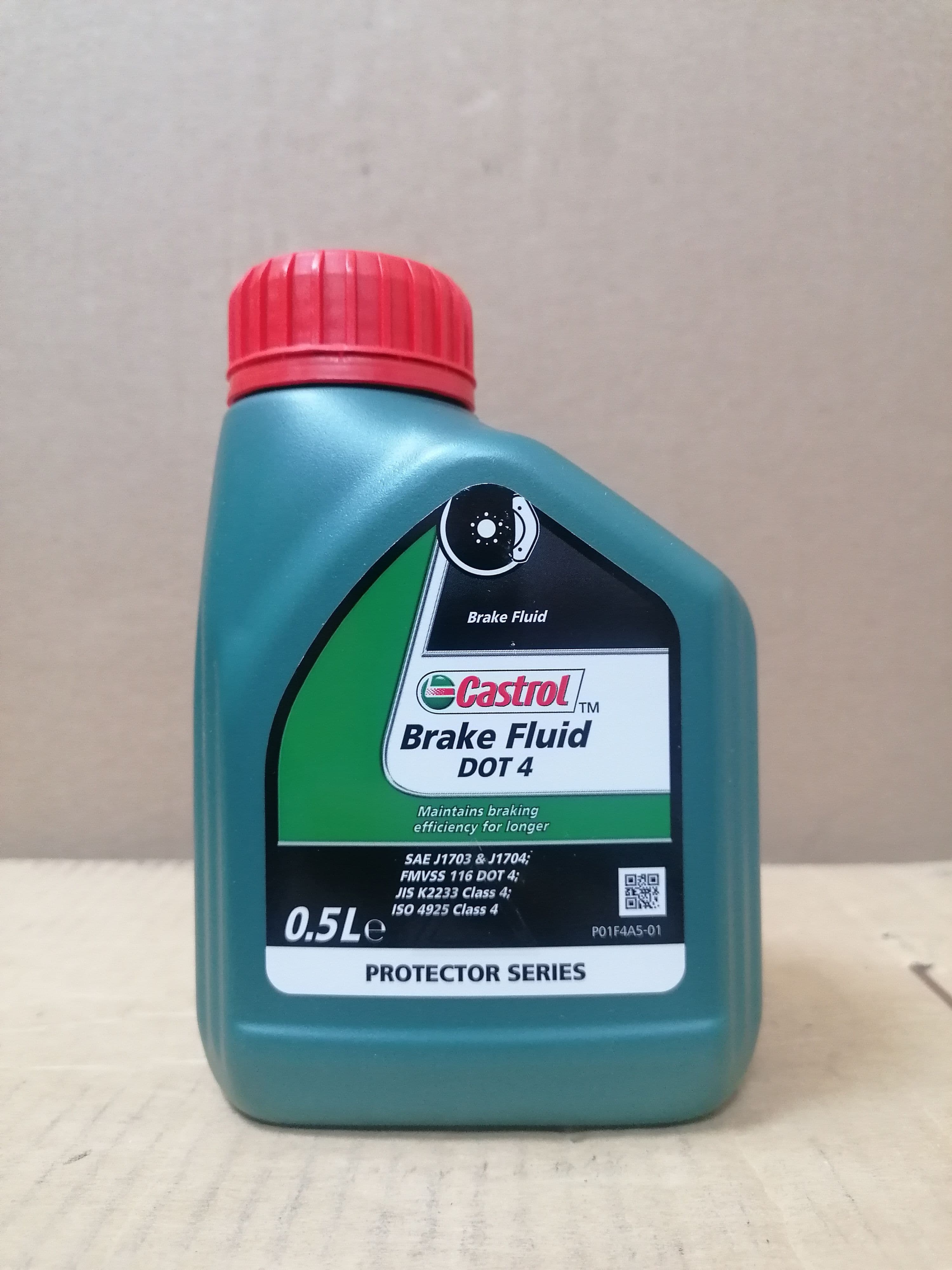 Тормозная жидкость Castrol Brake Fluid DOT 4 500 мл