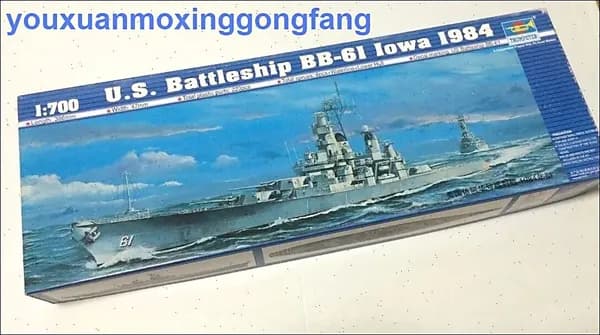 Trumpeter 1/700 05701 Американский линкор BB-61 Iowa 1984Корабль