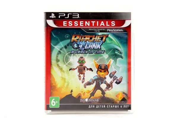Ratchet & Clank A Crack in Time (PS3, PL/ES) Винтаж