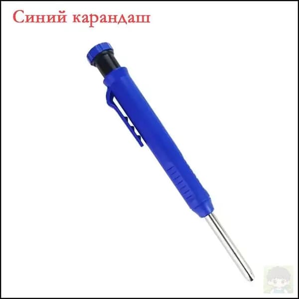Карандаши для деревообработки с точилками, маркеры с длинным наконечником, подходящие для деревообрабатывающей и строительной отраслей.