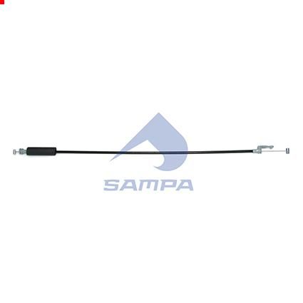 Трос двери L 573 mm FH 12 1993-2005, FH 16 1993-2006, FM 9 2001-2005, FM 10, FM 12 1998-2005, FH/FM 2005-, FMX, NH 12 /BR Sampa 032.146