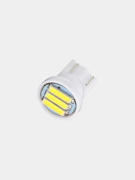 Лампа авто LED T10 smd 3 7014 12v белый 3Вт 100Lm