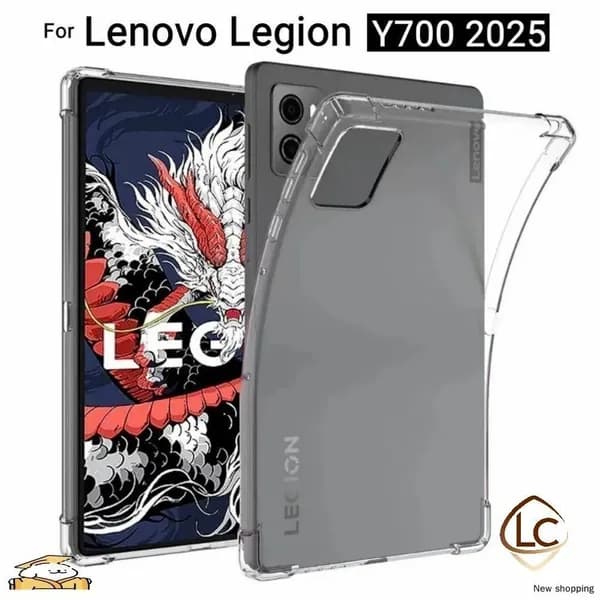 Lenovo Legion Y700 2025 Прозрачный случай Для леново легион Y700 3 - е поколение 8,8 дюйма 2025 TB321FU Чехол подушки безопасности тпу с мягким силиконом
