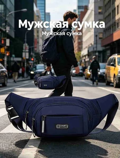 Сумка кросс-боди, спортивная