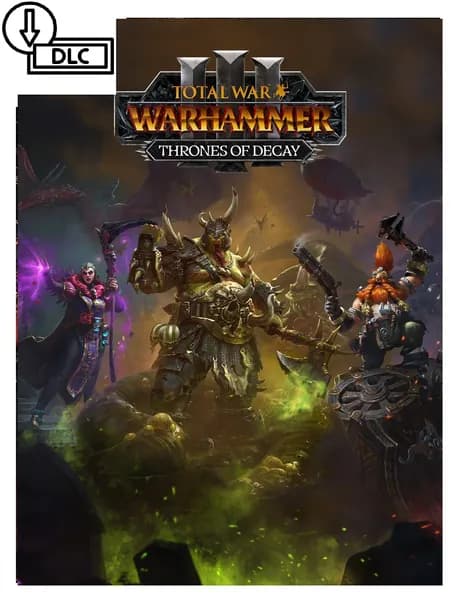 Дополнение для Total War: WARHAMMER III Thrones of Decay, код активации для PC(ПК), Русский язык, Steam