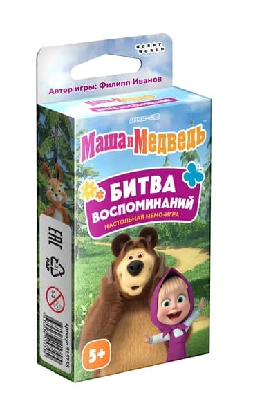 Настольная игра Маша и Медведь: Битва Воспоминаний