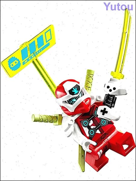 Фигурка Ninjago Ниндзяго, цифровой Кай, конструктор