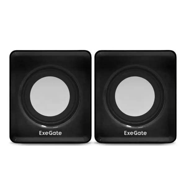 Акустическая система 2.0 ExeGate Disco 140 Black / Колонки компьютерные стерео ExeGate Disco 140 черные