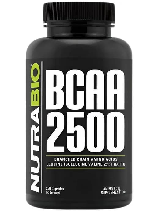 BCAA, 250 капсул