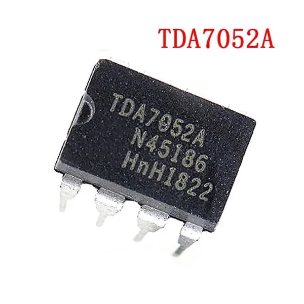 10шт TDA7052A DIP-8 TDA7052 DIP 7052A DIP8 ic чип Электронные компоненты BOM