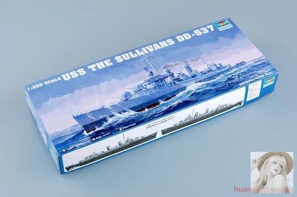 Trumpeter 1/350 05304 USS Салливаны DD-537Корабль
