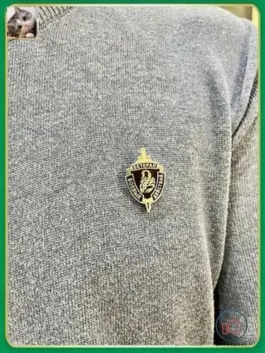 Знак Ветеран боевых действий, нагрудный значок ветерана-CC