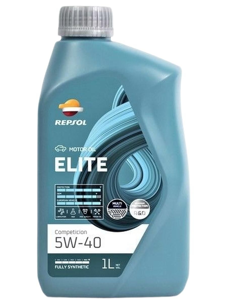 Repsol ELITE COMPETICION 5W-40 Масло моторное, Синтетическое, 1 л