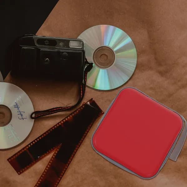 Cd Чехол Для Хранения, Прочный Пластик, Защита От Пыли И Влаги, 2 Штуки
