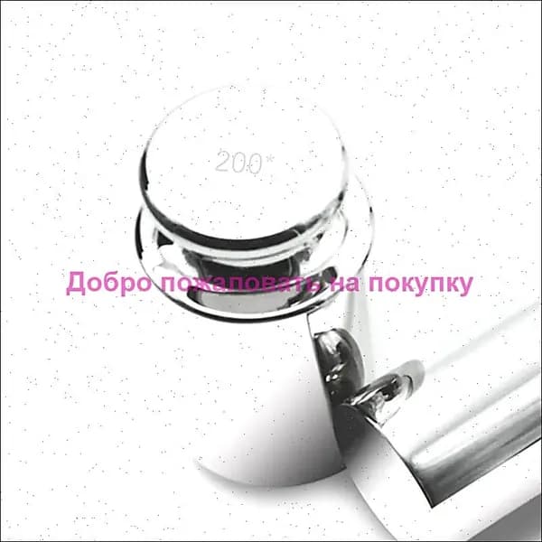 Калибровочная гиря для цифровых весов, прецизионная хромированная сталь, 200g