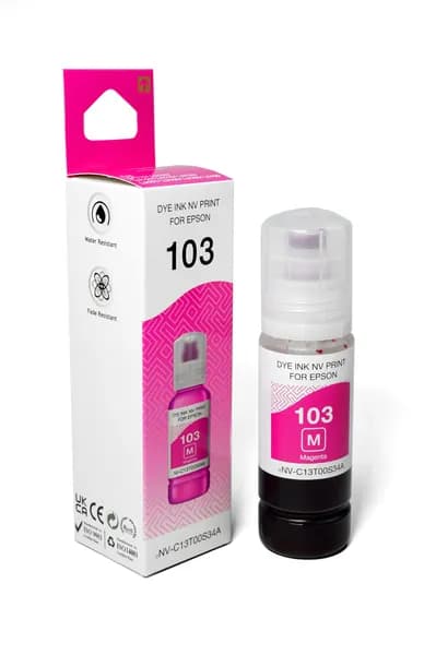 Чернила NV Print 103 для Epson L1110, L3100 (70 мл) Magenta (в коробке) совместимые