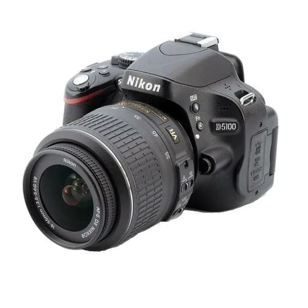 Фотоаппарат Nikon D5100 Kit 18-55mm f/3.5-5.6, черный,