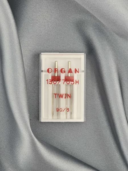 ORGAN TWIN иглы универсальные №90/3, 2шт