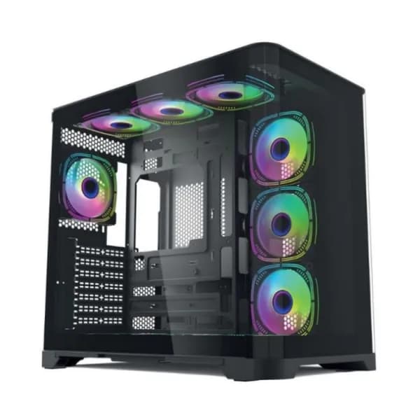 Корпус для ПК Forza Seaview TG ATX Case, черный (FZ-G42B)