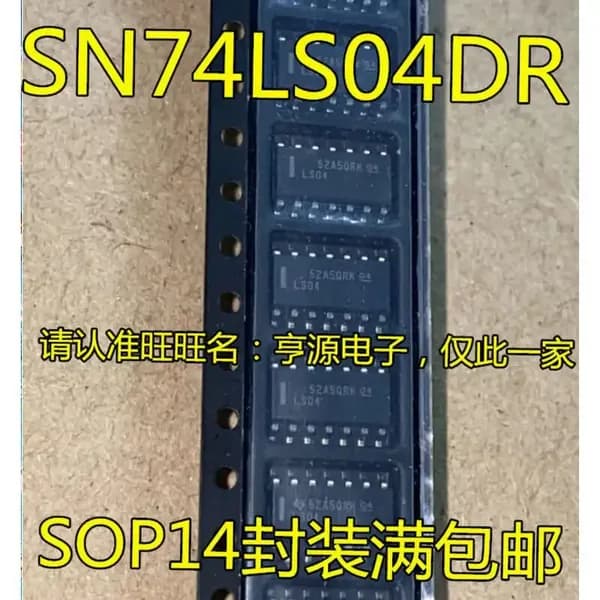 5 шт. SN74LS04 SN74LS04DR LS04 SOP-14 Электроника чип